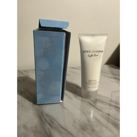Dolce & Gabbana Light Blue Refreshing Body Cream 3.3 oz New in Box - Picture 2 of 2